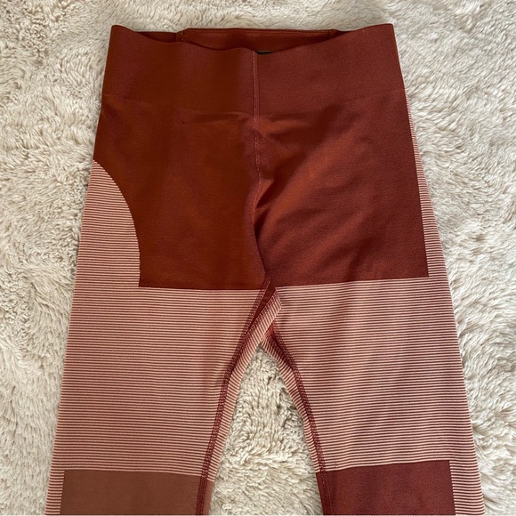 Nike Tech Pack Running Crop Tights Compression Leggings Pueblo Brown - Picture 4 of 13